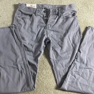 Men’s Hollister jeans- grey 29x32